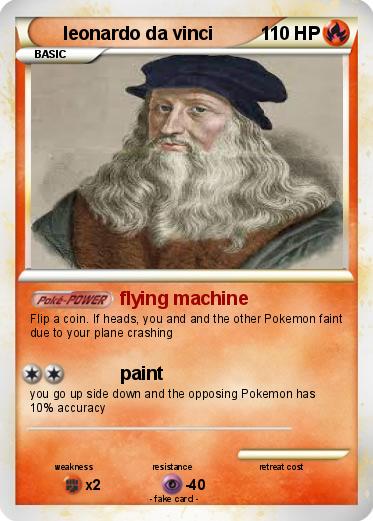 Pokemon leonardo da vinci