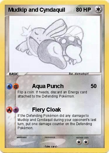 Pokemon Mudkip and Cyndaquil