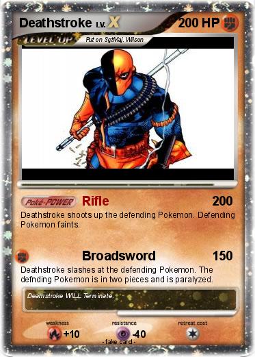 Pokemon Deathstroke