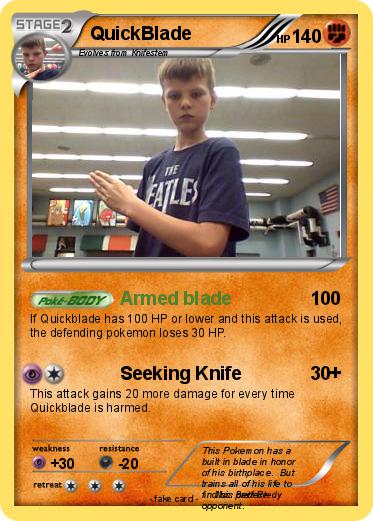 Pokemon QuickBlade