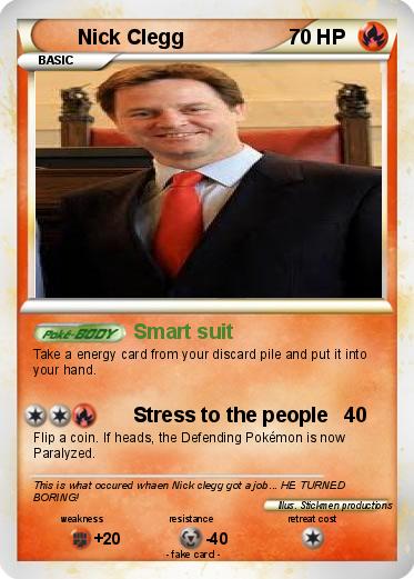 Pokemon Nick Clegg