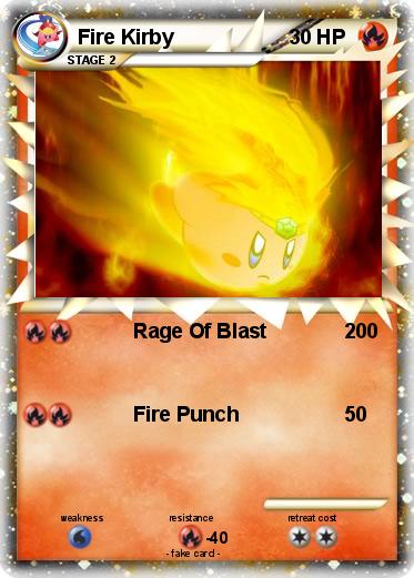 Pokemon Fire Kirby