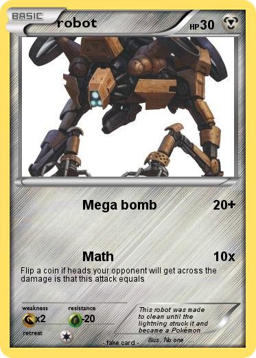 Pokemon robot