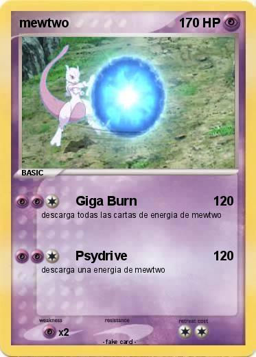 Pokemon mewtwo