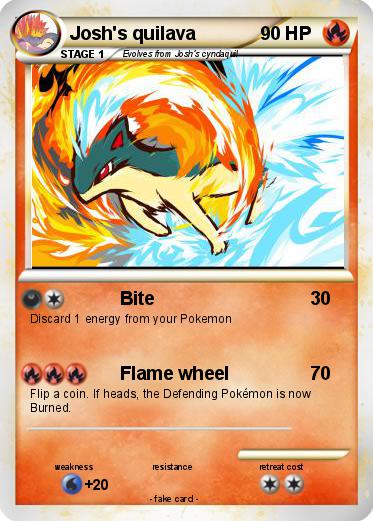 Pokemon Josh's quilava