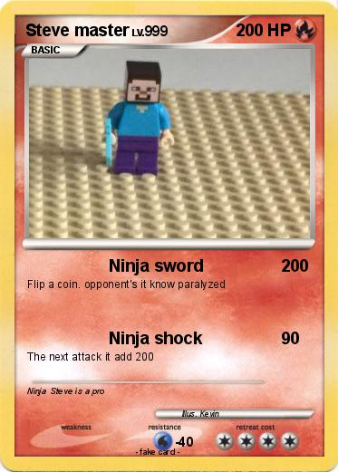 Pokemon Steve master