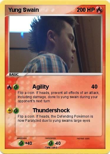 Pokemon Yung Swain