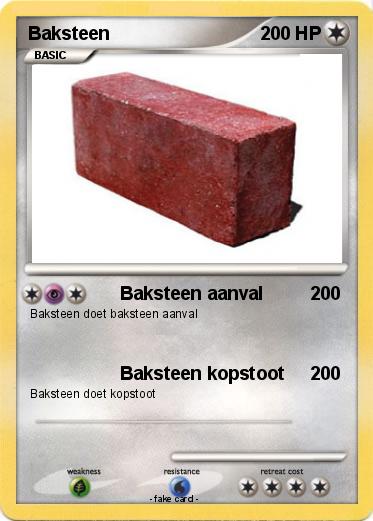 Pokemon Baksteen