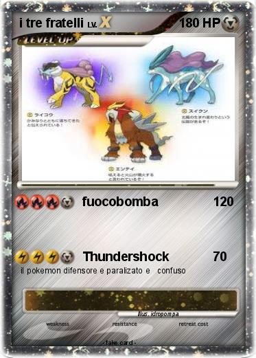 Pokemon i tre fratelli