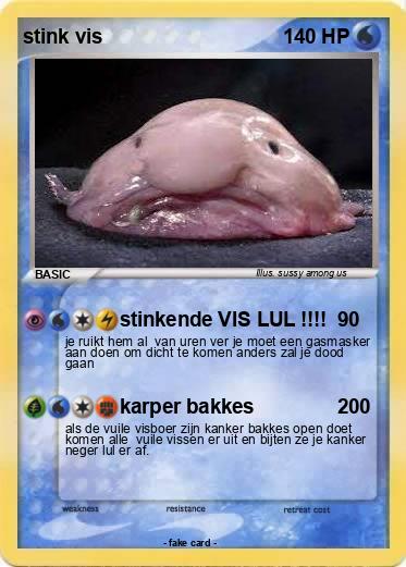 Pokemon stink vis