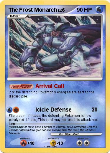 Pokemon The Frost Monarch
