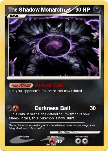 Pokemon The Shadow Monarch