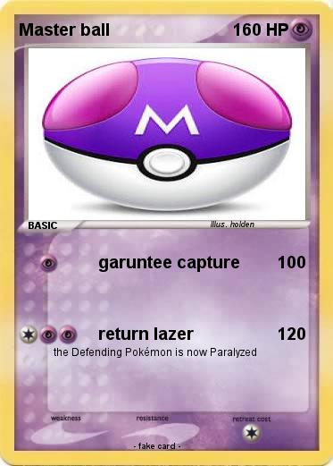 Pokemon Master ball