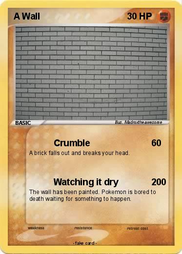 Pokemon A Wall