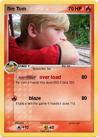 Pokemon fire Tom