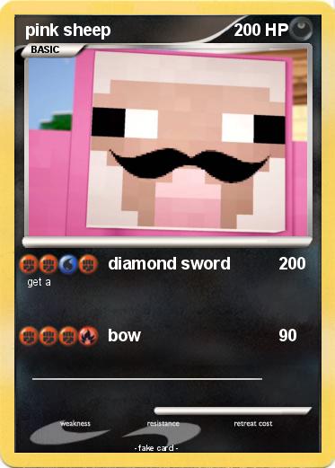 Pokemon pink sheep