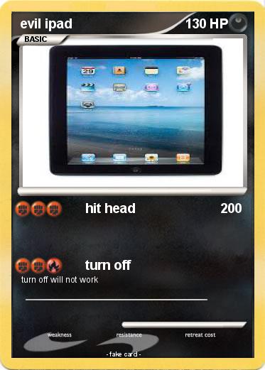 Pokemon evil ipad