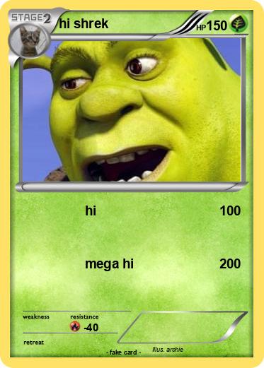 Pokemon hi shrek