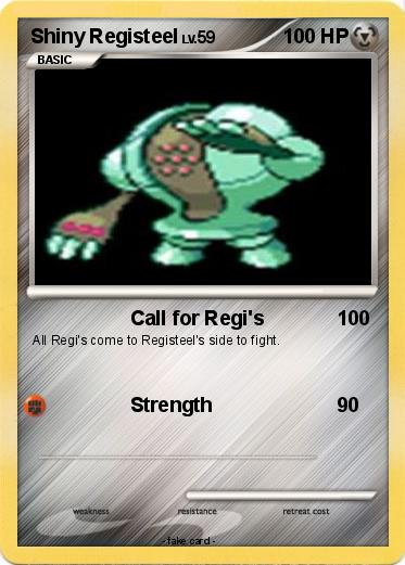 Pokemon Shiny Registeel