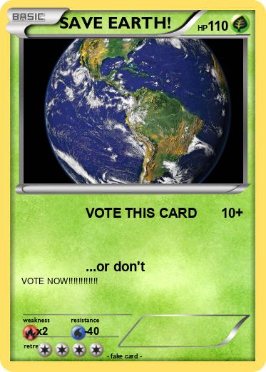 Pokemon SAVE EARTH!