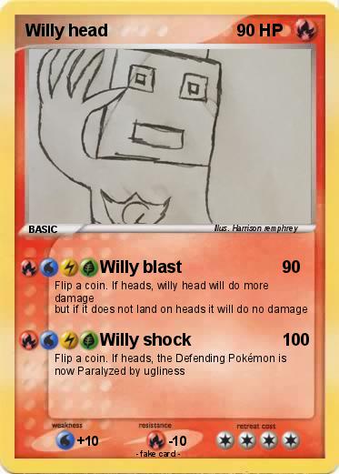 Pokemon Willy head