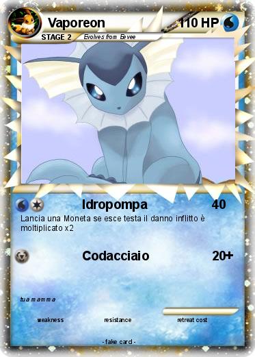 Pokemon Vaporeon