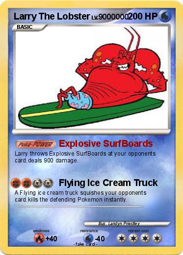 Pokemon Larry The Lobster
