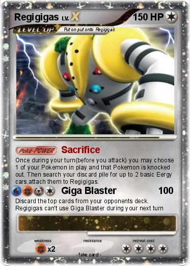 Pokemon Regigigas