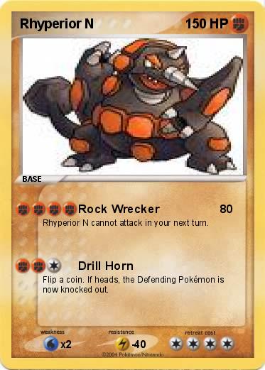 Pokemon Rhyperior N