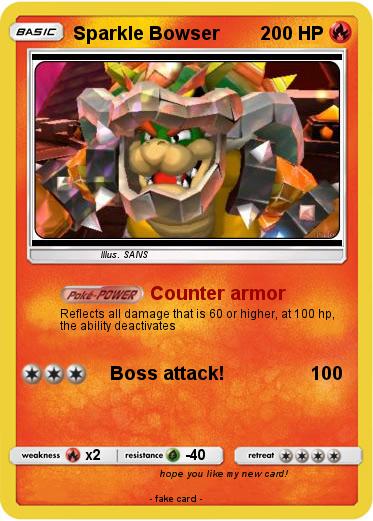 Pokemon Sparkle Bowser