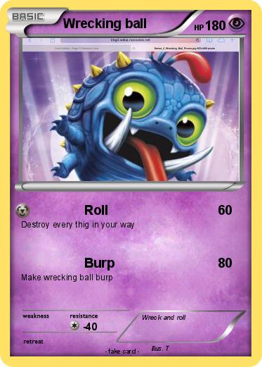 Pokemon Wrecking ball