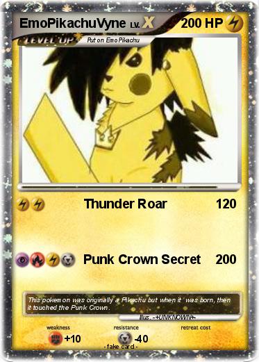 Pokemon EmoPikachuVyne