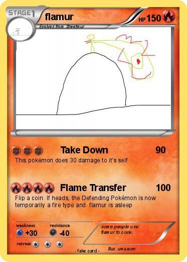 Pokemon flamur