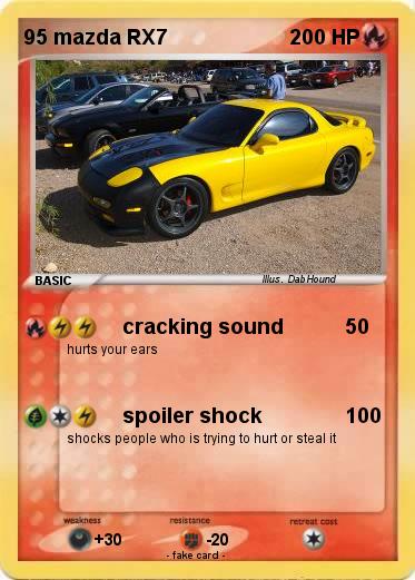 Pokemon 95 mazda RX7