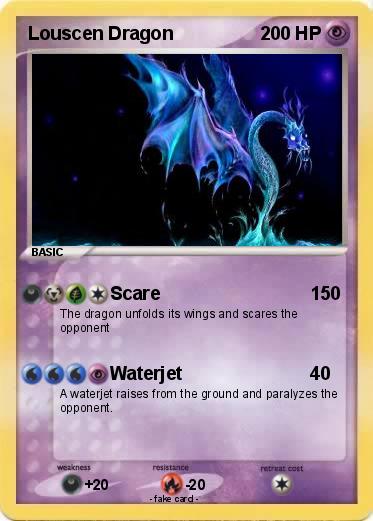 Pokemon Louscen Dragon