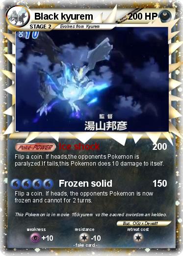 Pokemon Black kyurem