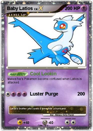 Pokemon Baby Latios