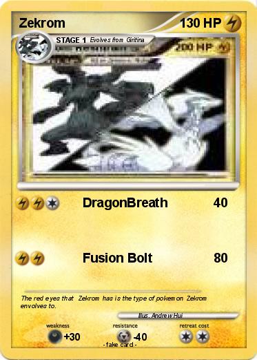 Pokemon Zekrom