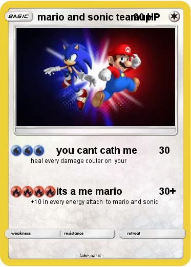 Pokemon mario and sonic teamup