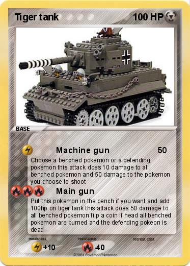 Pokemon Tiger tank
