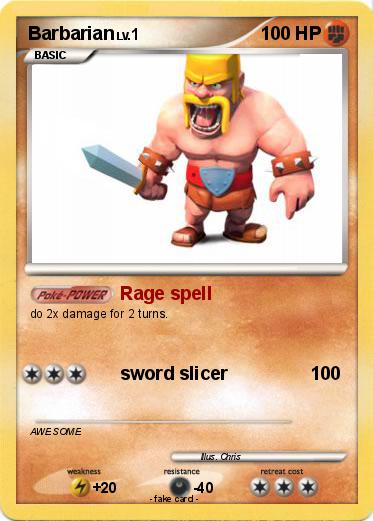 Pokemon Barbarian