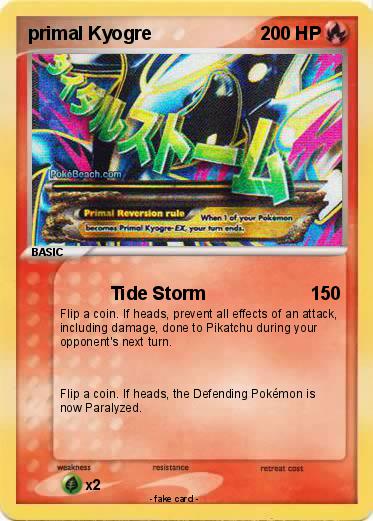 Pokemon primal Kyogre