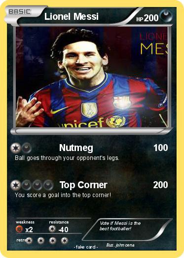 Pokemon Lionel Messi