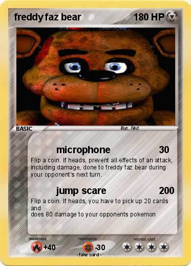 Pokemon freddy faz bear