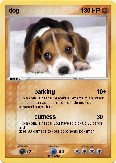 Pokemon dog