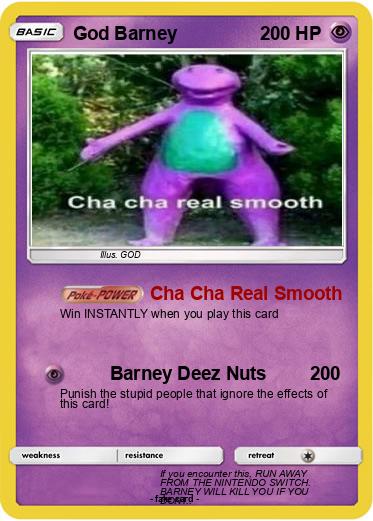 Pokemon God Barney
