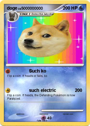 Pokemon doge