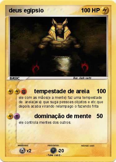 Pokemon deus egipsio