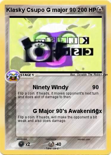 Pokemon Klasky Csupo G major 90