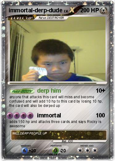 Pokemon immortal-derp-dude